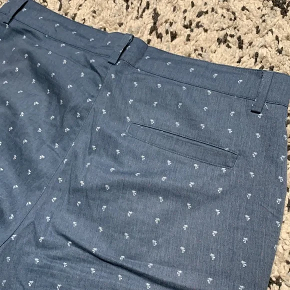 Public Record Men’s Blue Palm Tree Print Ligjtweight Shorts Size 32 - Picture 7 of 9